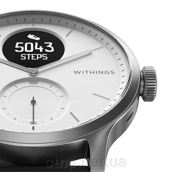 Withings ScanWatch 38mm White від компанії Cthp - фото 1