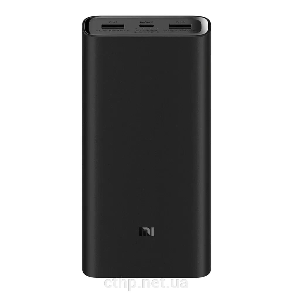 Xiaomi Mi Power Bank 3 20000 mAh Black (PB2050ZM, VXN4289CN) від компанії Cthp - фото 1