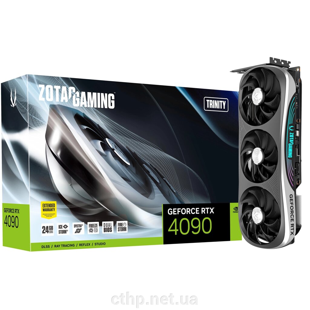 Zotac GAMING GeForce RTX 4090 Trinity (ZT-D40900D-10P) від компанії Cthp - фото 1