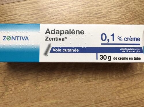 Adapalene 0.1% Zentiva creme (Адапален крем 0,1%30 гр, лікування акне. Термін до 10.2024