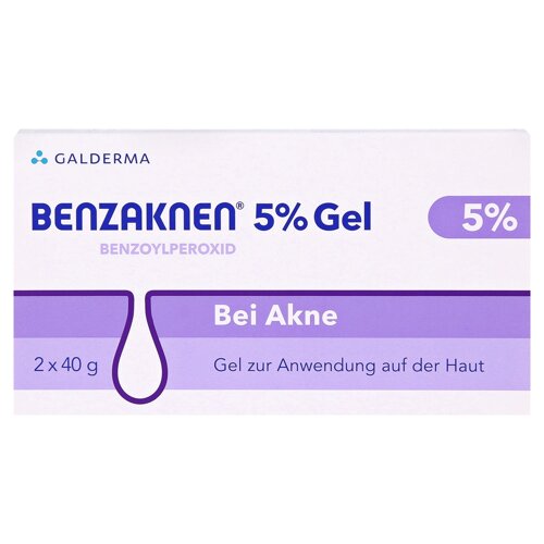 Гель від прищів з Німеччини Benzaknen 5%1 туба) 40 гр. Термін до 03.2024