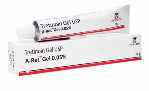 Третиноїн гель для проблемної шкіри A-ret gel 0,05%20г. Термін до 09.2025