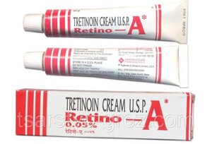 Третиноїн крем для проблемної шкіри Tretiheal 0.05%20г. Tretinoin Cream USP. Аналог Retino-A. Термін до 08.2026
