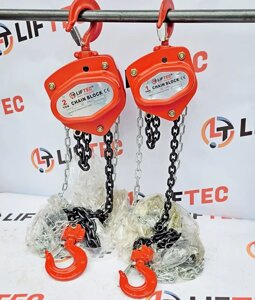 Таль ручна ланцюгова 1т, 4м LIFTEC Professional