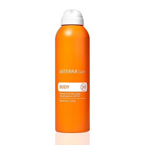 Мінеральний сонцезахисний спрей для тіла doTERRA SPF30 Sun Care Sunscreen Spray