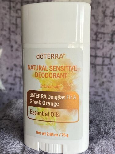 Натуральний ніжний дезодорант doTERRA Natural Sensitive Deodorant Douglas Fir & Greek Orange / 75 гр
