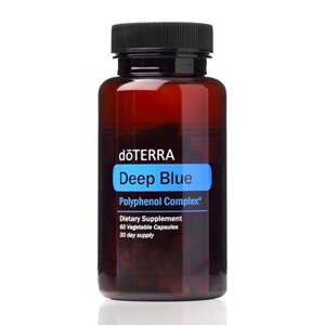Від болю в суглобах бад «глибока синьова» doterra сша/DEEP BLUE polyphenol complex, 60 капсул