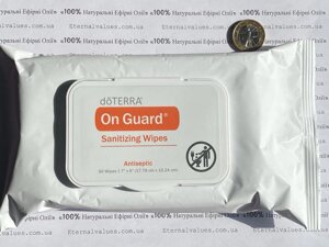 Серветки для рук dTERRA On Guard, 50 шт.