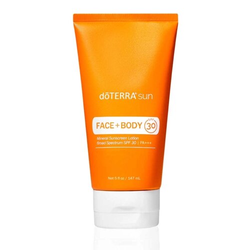 Сонцезахисний лосьйон для обличчя та тіла doTERRA SPF30 Sun Care Face&Body Lotion