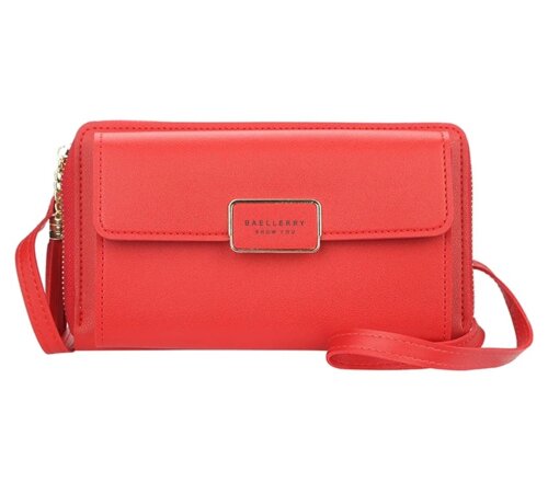 Жіночий гаманець-сумка baellerry 20х11х4 Червона