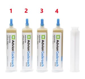 Advion Cockroach Gel від тарганів гель отрута отрута засіб ШПРИЦ 4ШТ+НОСІК+ШТОВКАЧ США ОРИГІНАЛ 30г Evolution