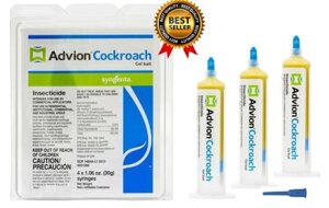 Advion Cockroach Gel від тарганів гель отрута отрута засіб ШПРИЦ 3ШТ США ОРИГІНАЛ 30г Evolution