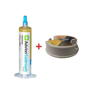 Пастка OUTCAST Syngenta 5г виробник + Advion Cockroach Gel 30г від тарганів гель отрута отрута засіб