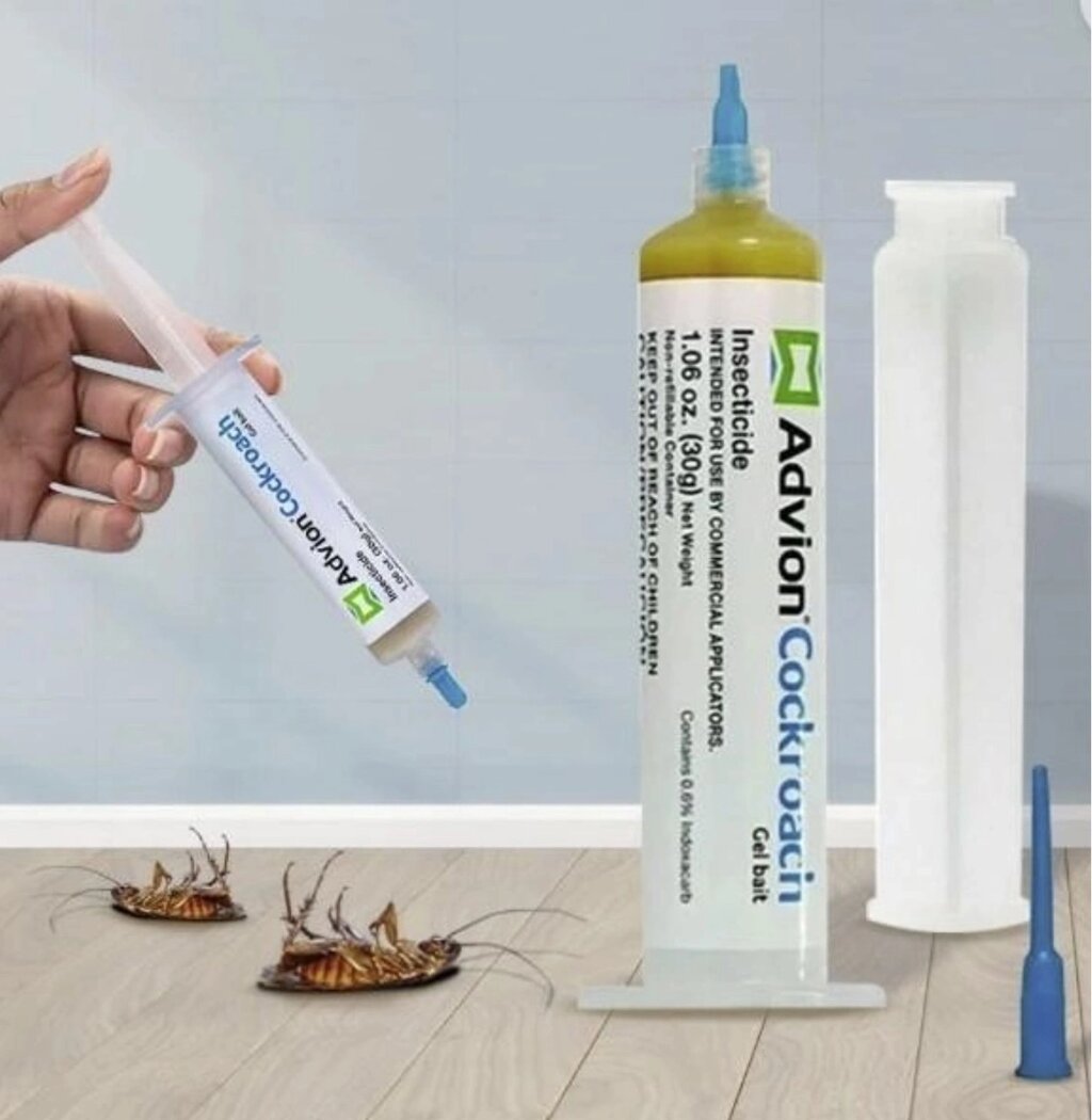 Средство яд гель тараканов Dupont Advion Cockroach Gel Evolution США від компанії KITOD - фото 1