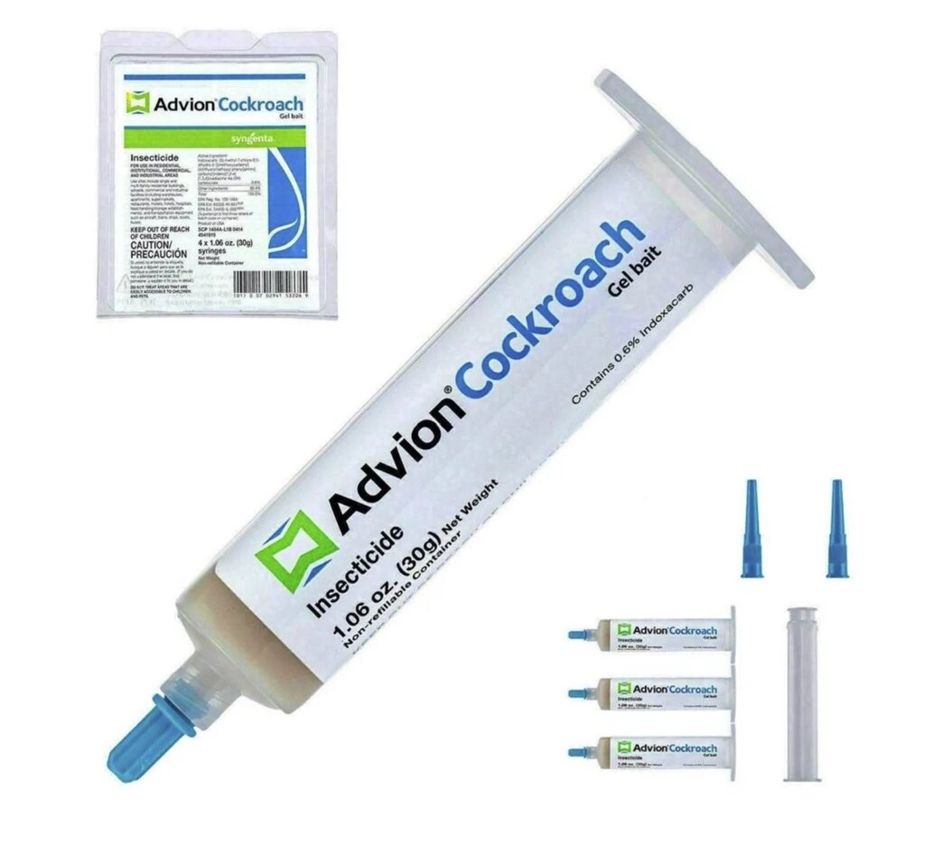 Средство яд гель тараканов Dupont Advion Cockroach Gel Evolution США від компанії KITOD - фото 1