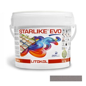 Клей-зат STARLIKE EVO 115/2.5кг Сірий шовк