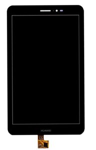 Дисплей для планшета Huawei MediaPad T1 8.0, Honor Tablet T1 (S8-701U, T1-821L), в сборе с сенсором, Черный