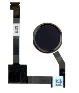 Шлейф для iPad Mini 4 с кнопкой Черный (A1538, A1550)