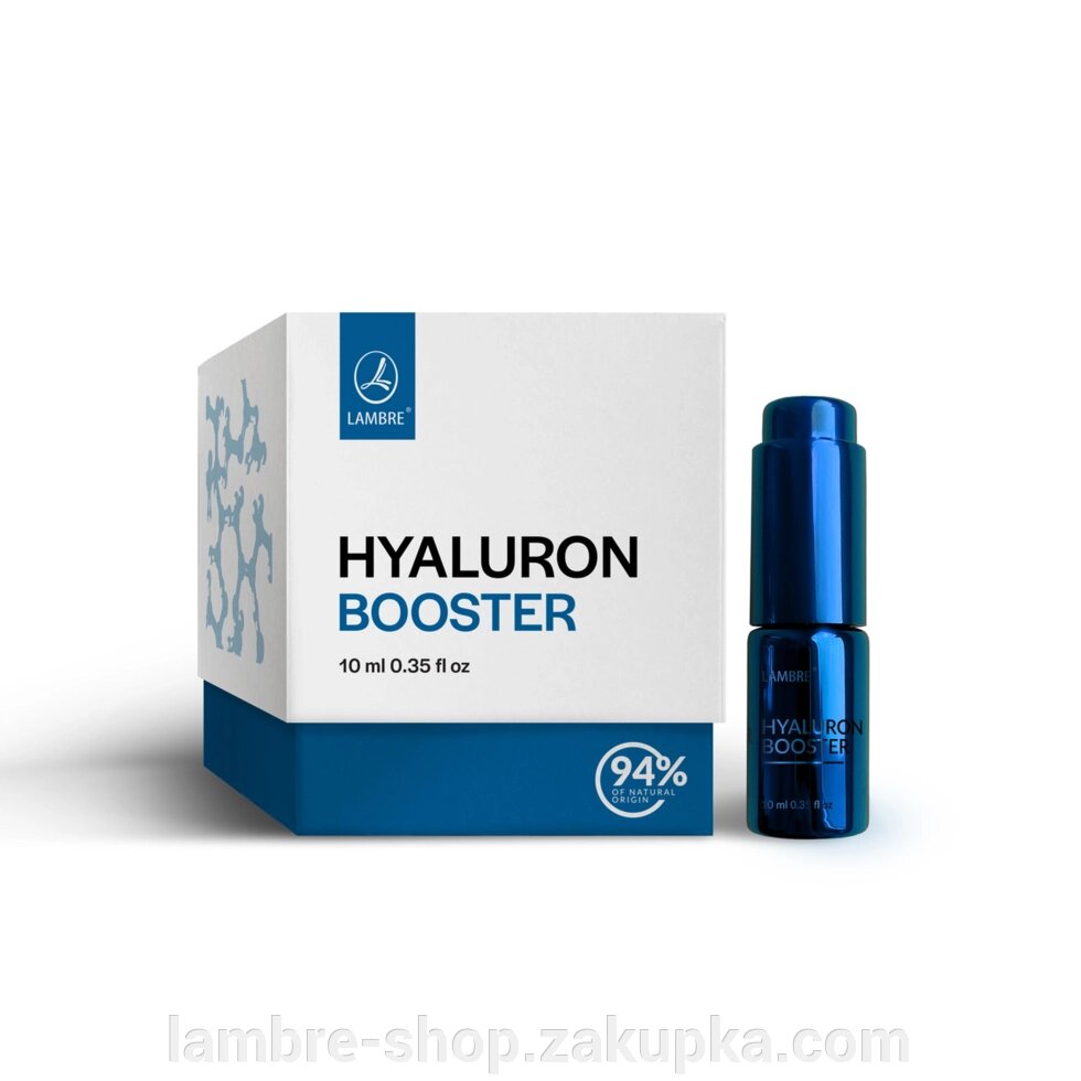 Бустер з гіалуроновою кислотою HYALURON BOOSTER LAMBRE 10 ml від компанії Ламбро-ШОП - фото 1