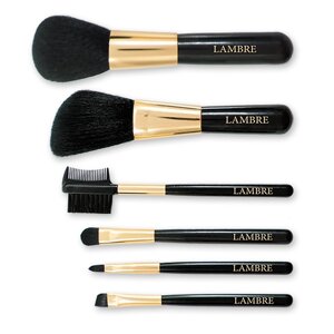 Набор кисти косметические дорожные Ламбре Make-up brush set, 6шт