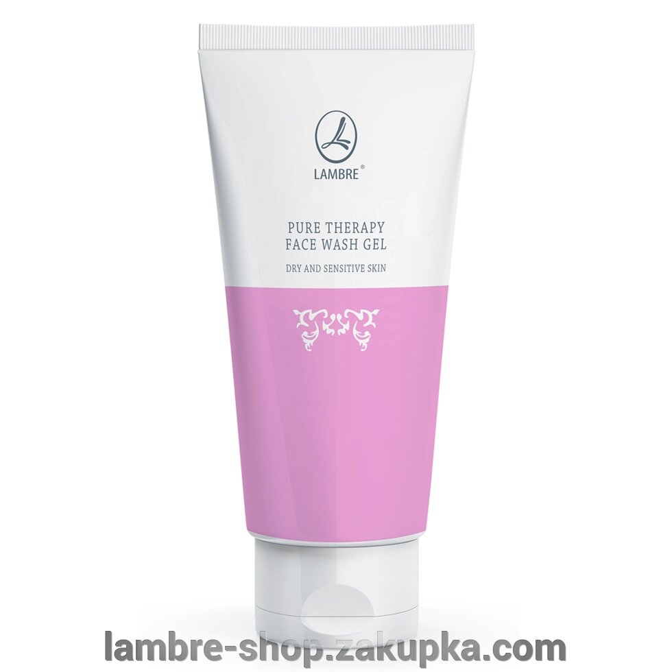 Очіщаючій гель для сухої и чутлівої кожи LAMBRE Pure Therapy Face Wash Gel for Dry and Sensitive Skin від компанії Ламбро-ШОП - фото 1