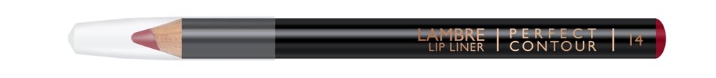 Олівець для губ Ламбре Perfect Contour №14 Королівський червоний від компанії Ламбро-ШОП - фото 1