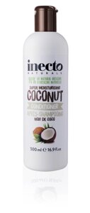 Поживний кондиціонер для волосся з маслом кокоса Inecto Naturals Coconut Conditioner 500 ml