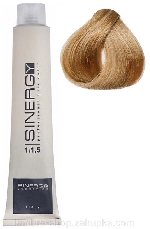 Стійка крем-фарба для волосся Sinergy №8 / 37 Золотий пісок, 100мл від компанії Ламбро-ШОП - фото 1