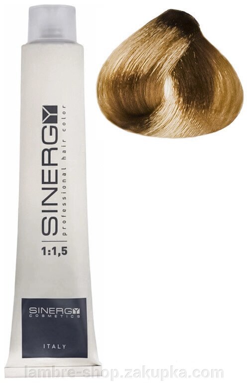 Стійка крем-фарба для волосся Sinergy №8 / 7, Волоський горіх, 100мл ##от компании## Ламбро-ШОП - ##фото## 1