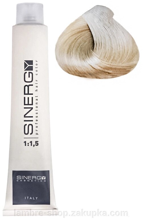 Стійка крем-фарба для волосся Sinergy №9 / 1 Попелястій блонд від компанії Ламбро-ШОП - фото 1