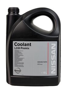 Антифриз готовий Nissan Coolant L248 Premix синьо-зелений 5л (KE902-99945)