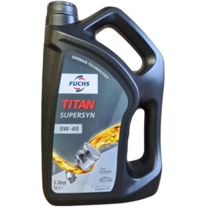 Моторне масло FUCHS TITAN supersyn 5W-40 5л (602003232)