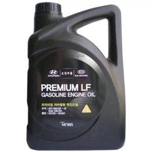 Моторне масло Hyundai Kia Premium LF Gasoline 5W-20 4л (05100-00451)