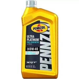 Моторне масло Pennzoil ULTRA Platinum 0W-40 Full Synt 0,946л (550040856)