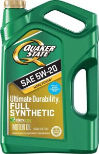 Моторне масло QUAKER STATE 5W-20 Ultimate Durability Full Synt 4.73 л