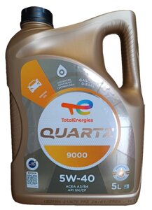 Моторне масло TOTAL Quartz 5W-40 5л (213678)