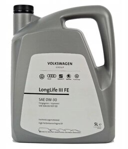 Моторна олива VAG Longlife III 0W-30 5л (GS55545M4)