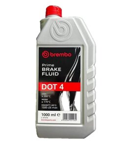 Гальмівна рідина Brembo DOT 4 1л (L04010)