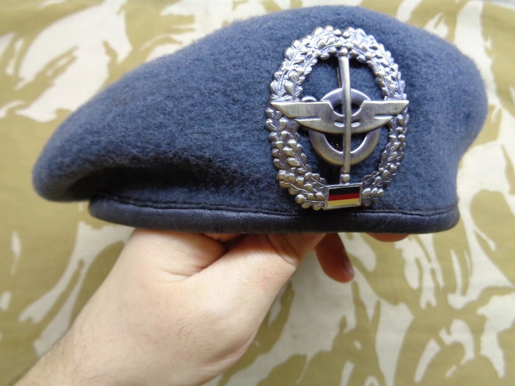 Берет армейский шерстяной НАТО Германия (кокарда) ##от компании## Магазин  "Голиаф" - ##фото## 1