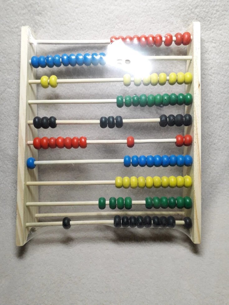 Деревянные счеты 5306 головоломка, считалка, развивающая игрушка ##от компании## Магазин  "Голиаф" - ##фото## 1