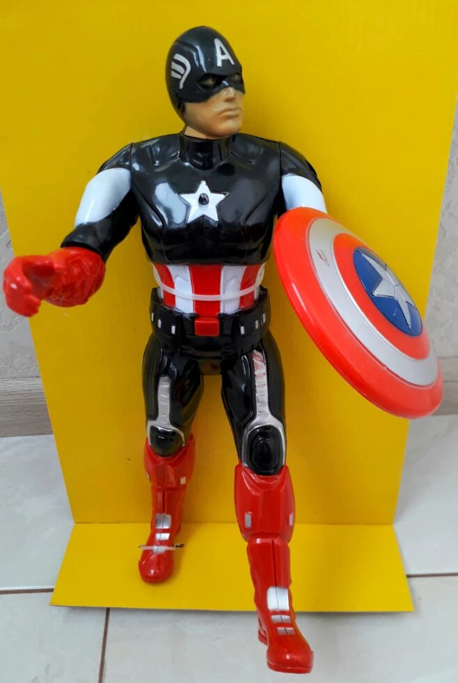 Іграшка Герой Marvel "Капітан Америка", зі щитом YJ422-1C 30см. від компанії Магазин "Голіаф" - фото 1