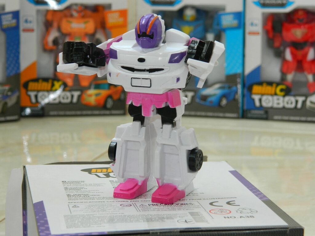 Игрушка Робот-трансформер "Тобот Mini W" ##от компании## Магазин  "Голиаф" - ##фото## 1