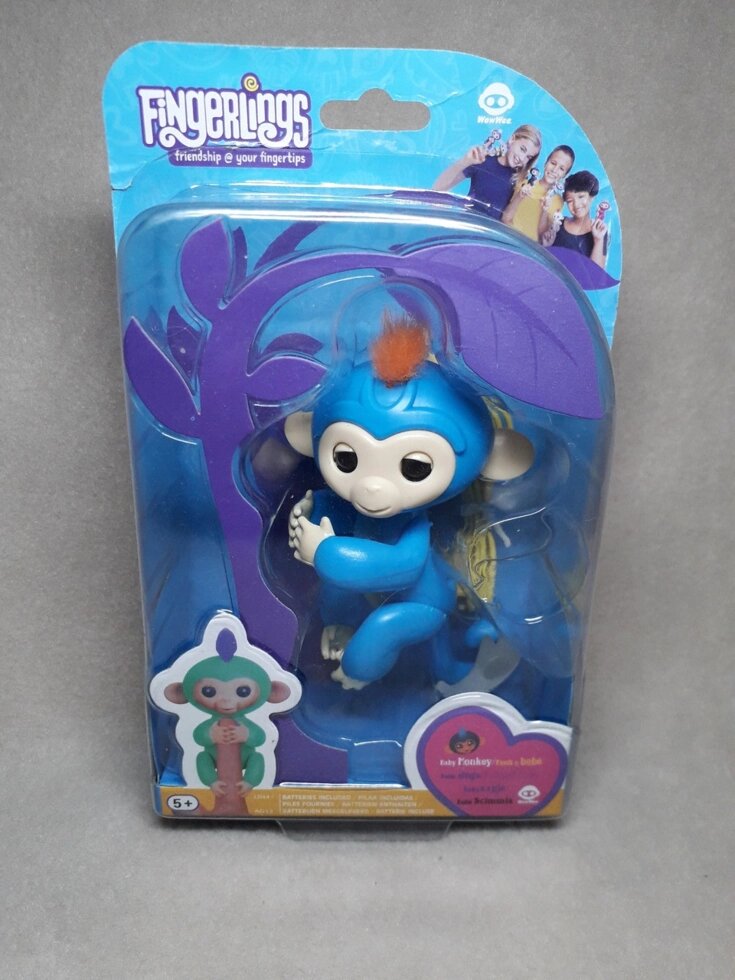 Інтерактивна мавпочка Fingerlings 18002 (WowWee.) від компанії Магазин "Голіаф" - фото 1