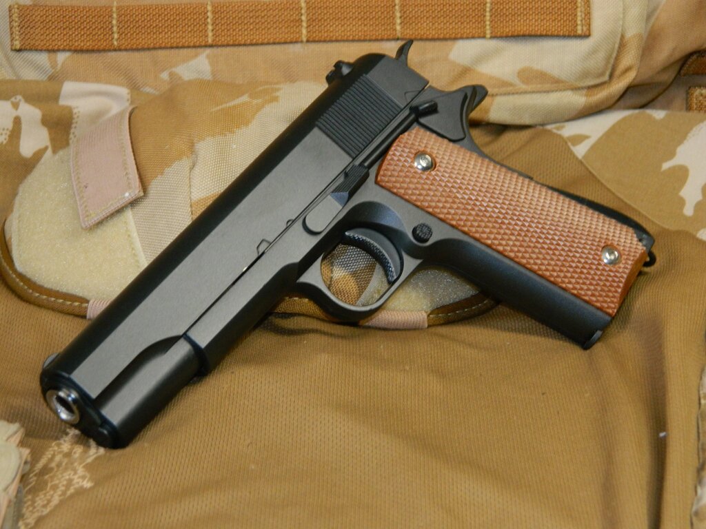 Металевий Іграшковий пістолет "Colt 1911"  Galaxy G. 13 Преміум класу від компанії Магазин "Голіаф" - фото 1