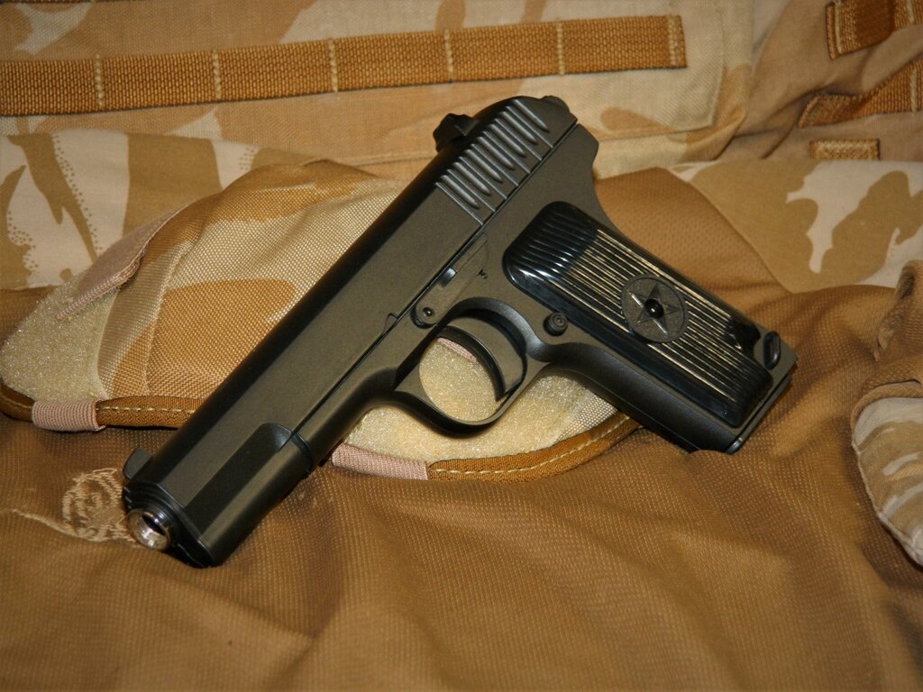 Металевий іграшковий пістолет "Тульський Токарев - 33" ( ТТ ) Galaxy G. 33 Преміум класу від компанії Магазин "Голіаф" - фото 1