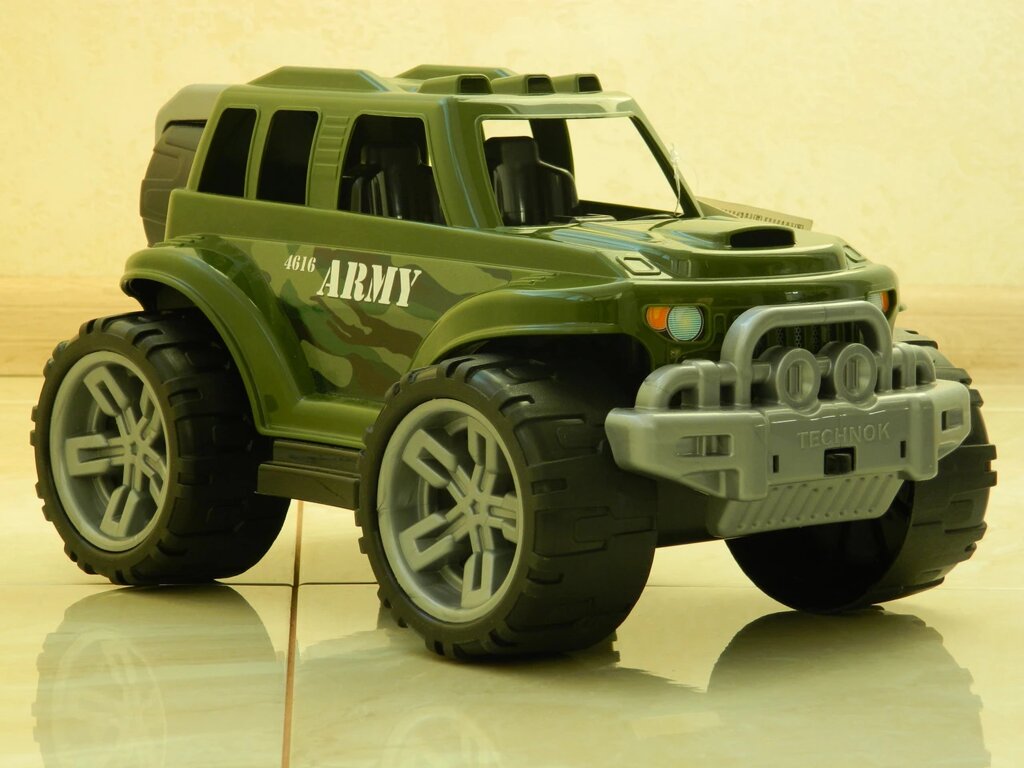 Модель игрушечная Внедорожник военный (Большой) ##от компании## Магазин  "Голиаф" - ##фото## 1