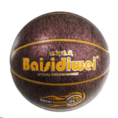 Мяч Баскетбольный резиновый "Baisidiwei" 400 грамм, размер 5 ##от компании## Магазин  "Голиаф" - ##фото## 1