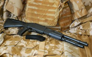 Дробовик іграшковий Valtro PM-5 з магазином на пластикових кульках 6 мм.