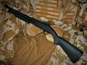 Металева іграшкова Ружня Mossberg 590 A1 з піддульним маг. з кульками 6 мм. Металевий