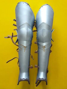 Cosplay Середньовічні Латні поножі для косплею "Воїн Світла" із Eva Foam